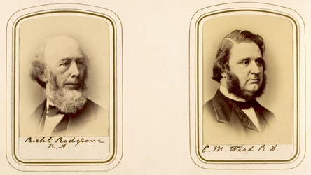 Porträts von Richard Redgrave und Edward Matthew Ward